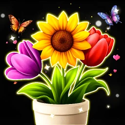 Ícone de Flower Matching Game